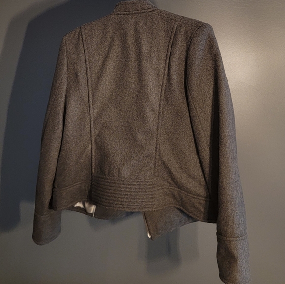 Banana Republic Mario Bellucci Wool Moto Jacket. - Picture 2 of 7